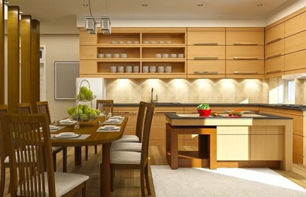 Những lợi ích mà sàn gỗ mang lại cho căn bếp nhà bạn